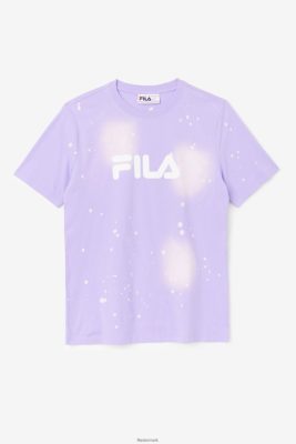 FILA Danmark - alivia tie dye t-shirt fila viola tie dye V4N06V1406