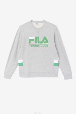 FILA Danmark - ameh sweatshirt lys grå/jelly bean/hvid fila V4N06V467