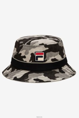 FILA Danmark - camo bøttehat sort camo fila V4N06V977