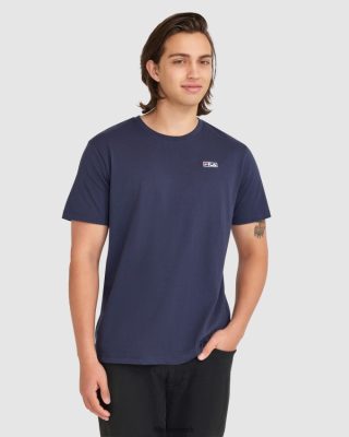 FILA Danmark - cian t-shirt til mænd new navy fila V4N06V2411