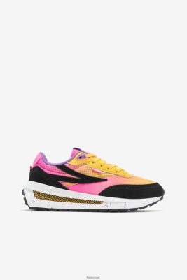 FILA Danmark - dame renno fila citron/pink/sort V4N06V1328