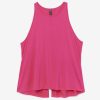 FILA Danmark - fi-lux tanktop med åben ryg lys pink fila V4N06V1913