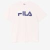 FILA Danmark - herre eagle t-shirt pink/marineblå/hvid fila V4N06V371