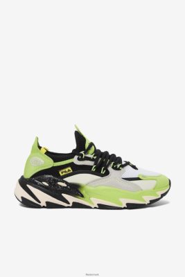 FILA Danmark - herre ray tracer evo 2 fila sort/skarp grøn/ecru V4N06V134