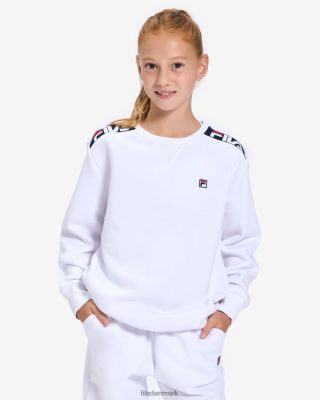 FILA Danmark - kid's badge 2.0 crew hvid fila V4N06V3143