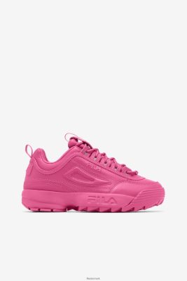 FILA Danmark - kvinders disruptor 2 premium fuchsia rose fila V4N06V1145