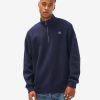 FILA Danmark - mænds badge 2.0 qtr zip new navy fila V4N06V2633