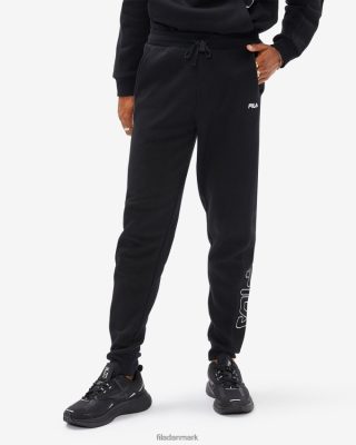 FILA Danmark - mænds jay trackpant sort fila V4N06V2663