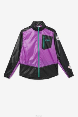 FILA Danmark - pinnacle jakke fila lilla/sort/grøn V4N06V836