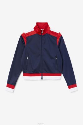 FILA Danmark - sandet træningsjakke fila navy/rød/hvid V4N06V1760