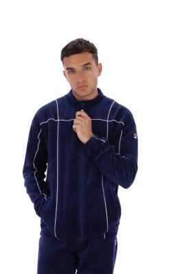 FILA Danmark - stødtænd klassisk velour track top fila V4N06V3329