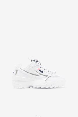FILA Danmark - store børns disruptor 2 exp hvid/marineblå/rød fila V4N06V2057