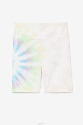 FILA Danmark - taima tie dye cykel kort fila double cream tie dye V4N06V1676