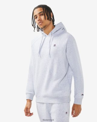 FILA Danmark - unisex badge 3.0 hætte fila lys grå marle V4N06V2510