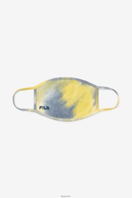 FILA Danmark - yellow tie dye ansigtsmaske fila yellow tie dye V4N06V1052