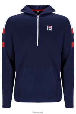 FILA Sandaler - Heritage 1/4 hættetrøje med lynlås fila V4N06V3222