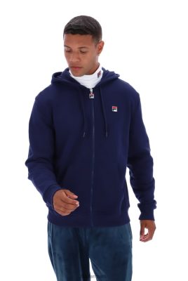FILA Sandaler - Lucian essential hættetrøje med ribbede sidepaneler fila V4N06V3276