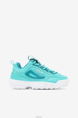 FILA Sandaler - blå/turkis tonic/hvid kvinders disruptor 2 premium fila V4N06V1158
