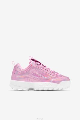 FILA Sandaler - candy candy/white women's disruptor 2 premium iriserende slangefila V4N06V1236
