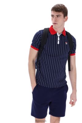 FILA Sandaler - fila fashion bb1 klassisk vintage stribet polo V4N06V3339