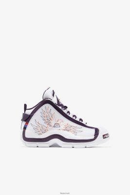 FILA Sandaler - hvid/lilla vimpel/orange fila big kids' grant hill 2 historie V4N06V2103