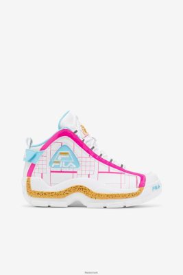 FILA Sandaler - hvid/pink glo/citron fila kvinders grant hill 2 V4N06V1185