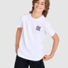 FILA Sandaler - hvid ripley t-shirt til børn V4N06V3048