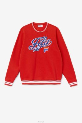 FILA Sandaler - ildrød/blå/hvid taylor sweatshirt med rund hals fila V4N06V498