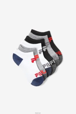 FILA Sandaler - multi børne polstret no show sok 10-pack fila V4N06V1068