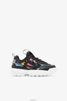 FILA Sandaler - sort/bubblegum/hvid fila små børns disruptor 2 premium V4N06V2199