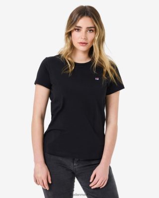 FILA Sandaler - sort fila volara badge 2.0 t-shirt V4N06V2943