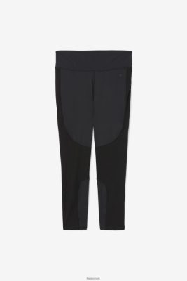 FILA Sandaler - sort forza tekstureret lang legging fila V4N06V2004