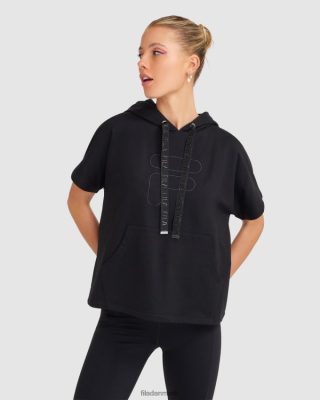 FILA Sandaler - sort spencer ss hættetrøje til kvinder V4N06V2814