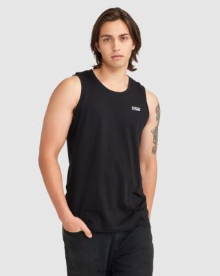 FILA Sandaler - sorte mænds cian tank fila V4N06V2346