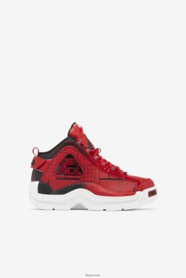 FILA Sko - fila big kids' grant hill 2 rød/hvid/sort V4N06V2095