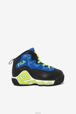 FILA Sko - fila blå/sort/lime punch småbørns mb V4N06V2296