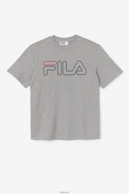FILA Sko - fila borough t-shirt lyng/marine/rød V4N06V277