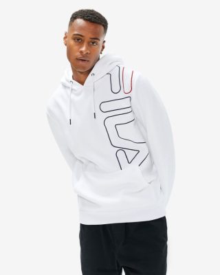 FILA Sko - fila brando hættetrøje til mænd hvid V4N06V2605