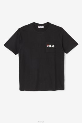 FILA Sko - fila curtis lomme t-shirt sort/hvid/june bug V4N06V397