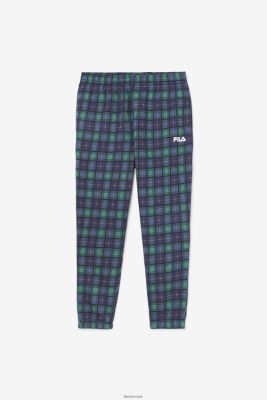 FILA Sko - fila dorm plaid jogger juni bug/rabarber/marine V4N06V613