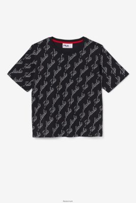 FILA Sko - fila elizabeth t-shirt sort/gardenia V4N06V1459