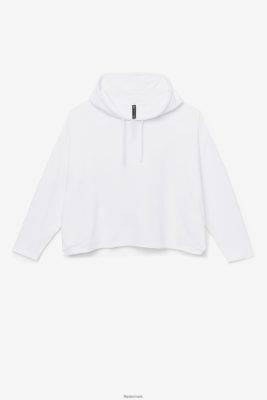 FILA Sko - fila fi-lux cropped hættetrøje hvid V4N06V1891