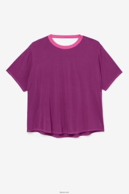 FILA Sko - fila fi-lux kortærmet top magenta lilla V4N06V1921