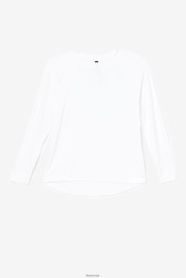 FILA Sko - fila fi-lux mesh ryg langærmet crew hvid V4N06V1867