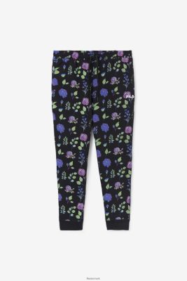 FILA Sko - fila hemlock jogger sort/blomstret print V4N06V667