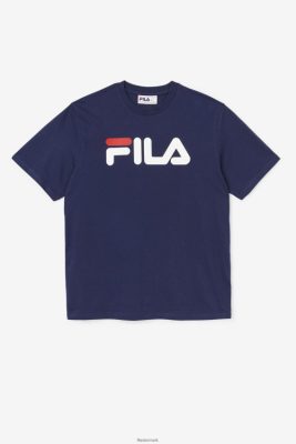 FILA Sko - fila herre eagle tee peacoat/hvid/kinesisk rød V4N06V283