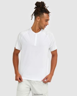 FILA Sko - fila herre højhalset henley t-shirt hvid V4N06V2527