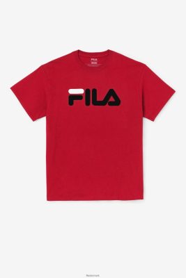 FILA Sko - fila herre logo t-shirt rød/sort/hvid V4N06V271