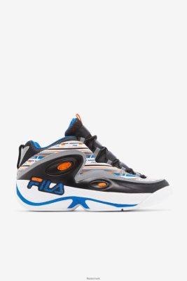 FILA Sko - fila hvid/orange/blå herregrant hill 3 V4N06V88