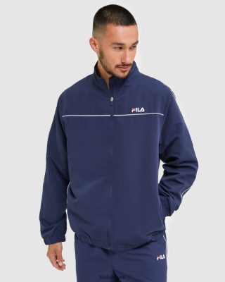 FILA Sko - fila klassisk mikrofiberjakke til mænd ny navy V4N06V2479